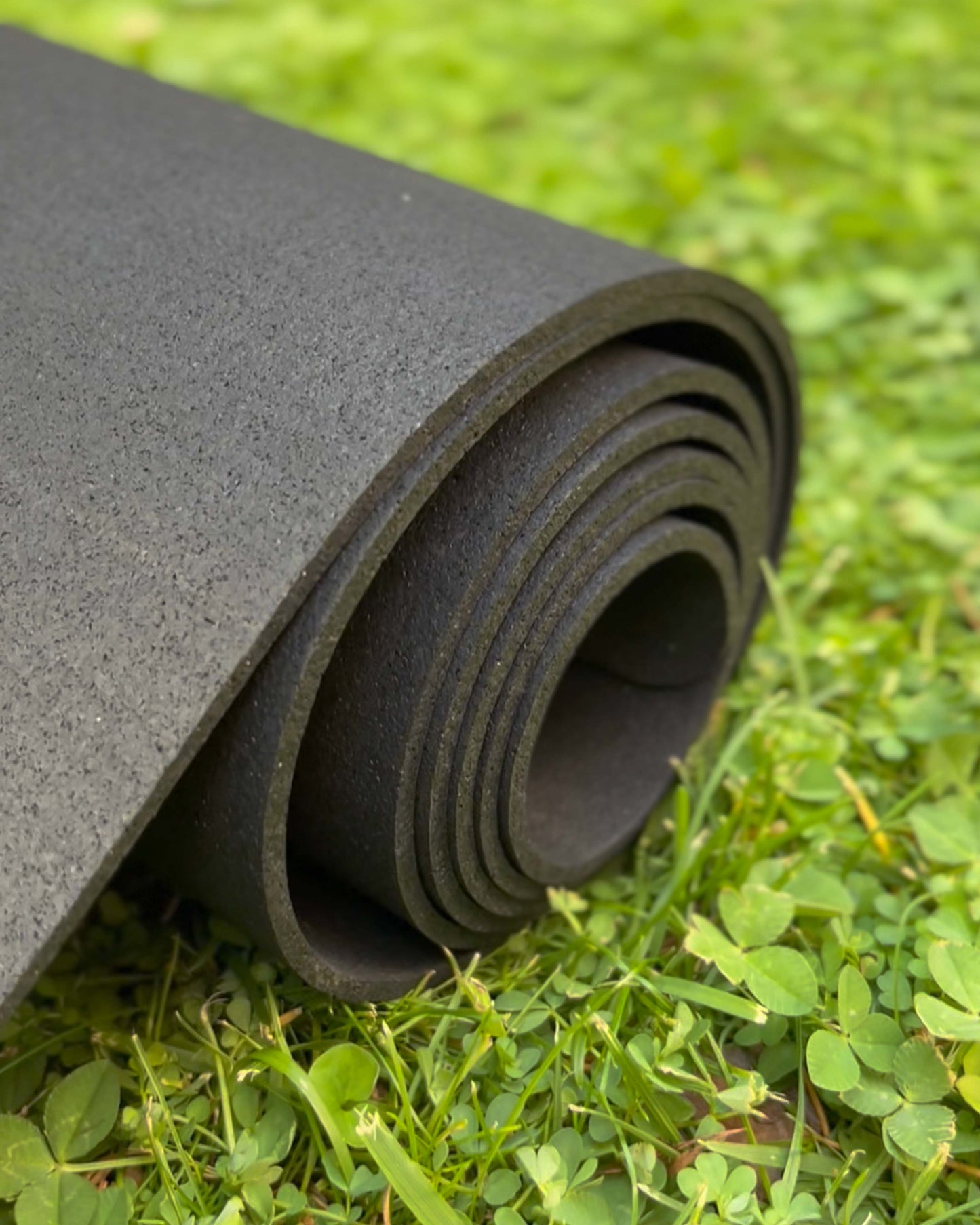 Mat de yoga y ejercicio - Black