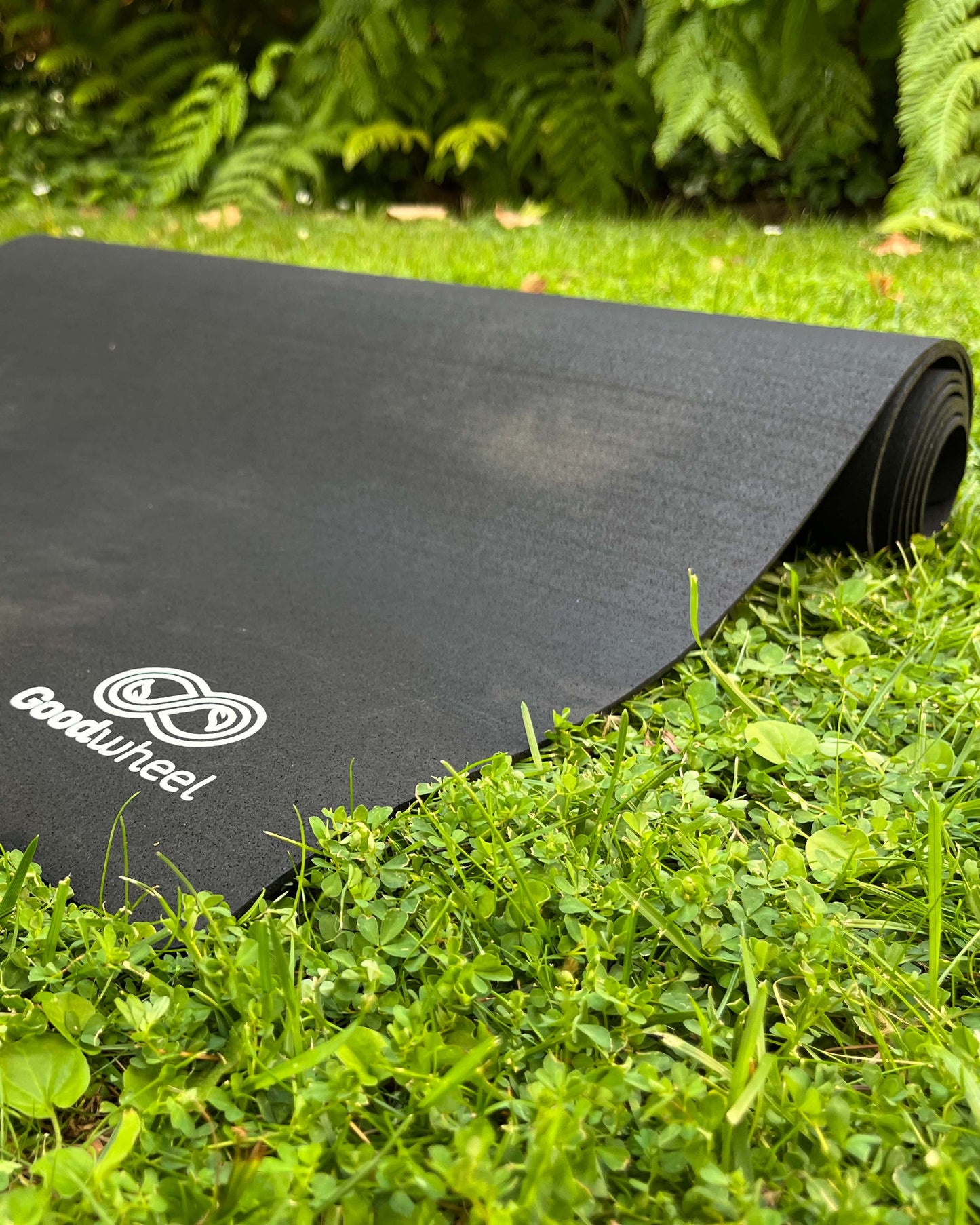 Mat de yoga y ejercicio - Black